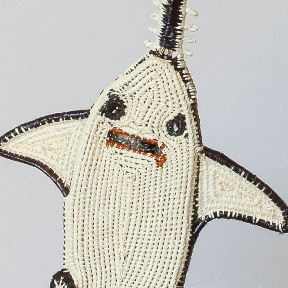 Small Woven Fish - Embera Woven Fish detail