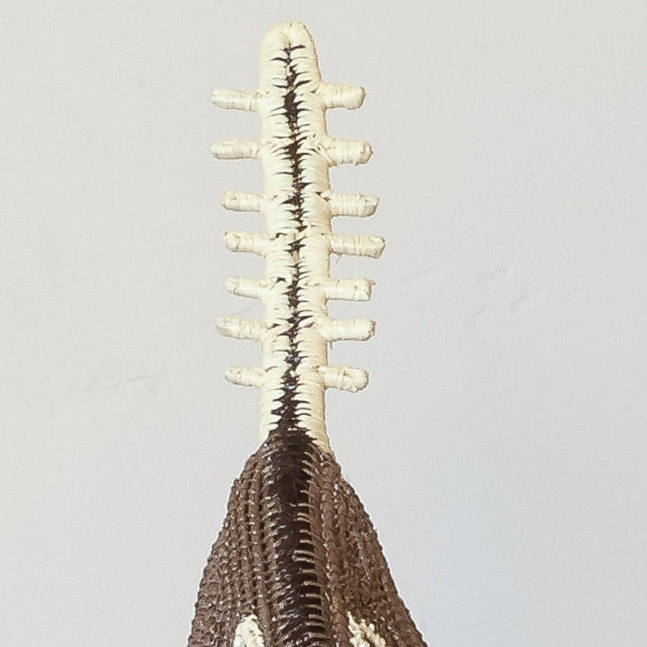 Slender Woven Fish - Embera Woven Fish detail