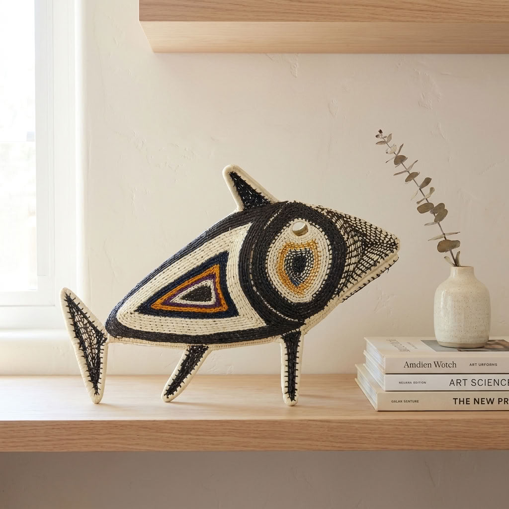 Gold Triangle - Embera Woven Fish catalog