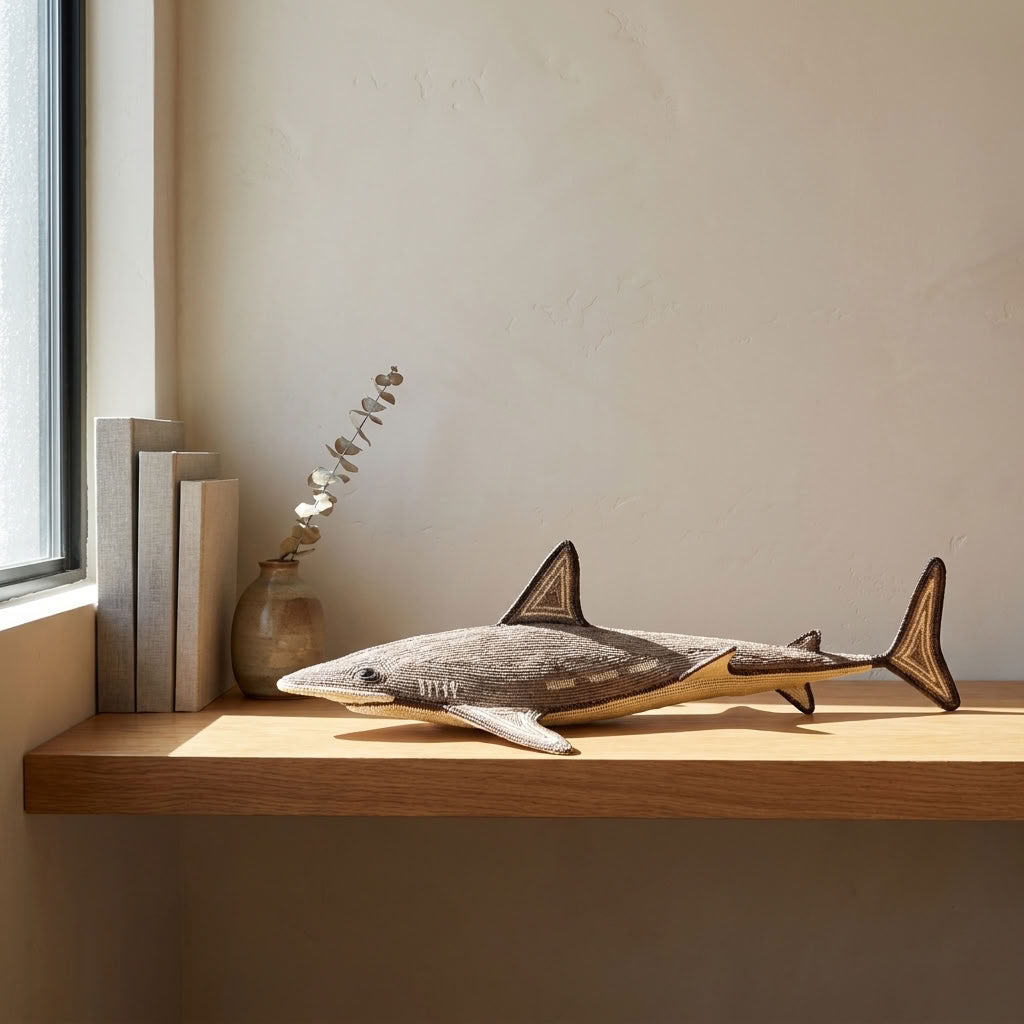 Grey Shark - Embera Woven Fish catalog