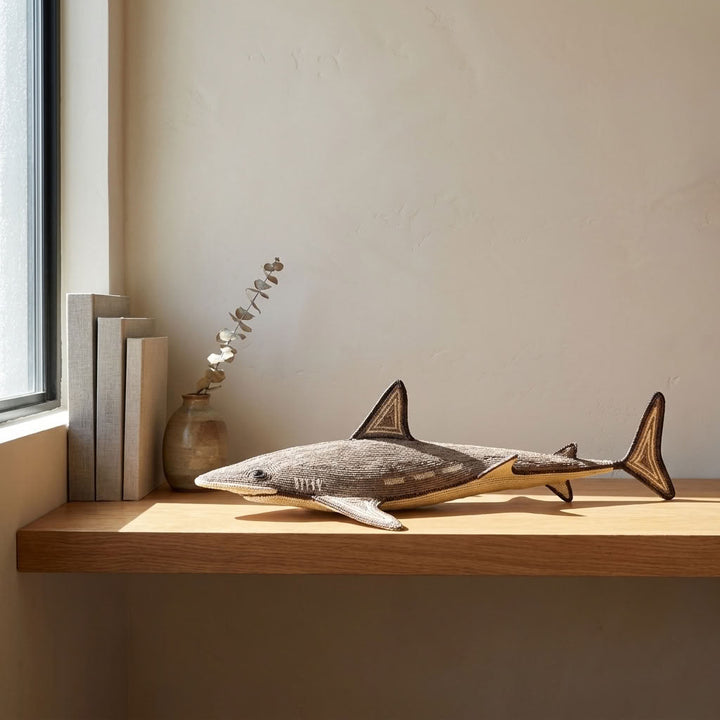 Grey Shark - Embera Woven Fish catalog