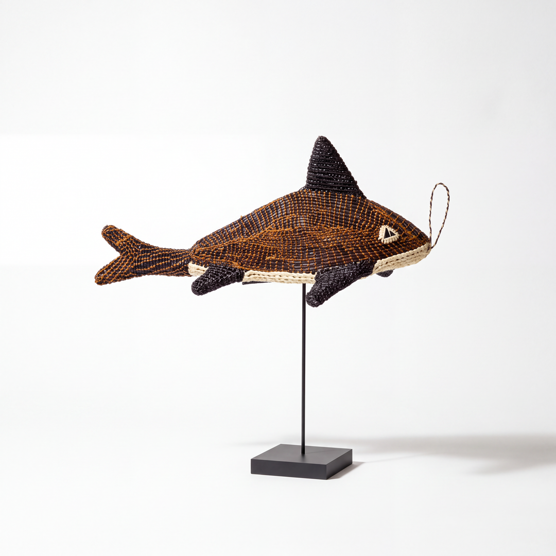 Mottled Minnow - Embera Woven Fish