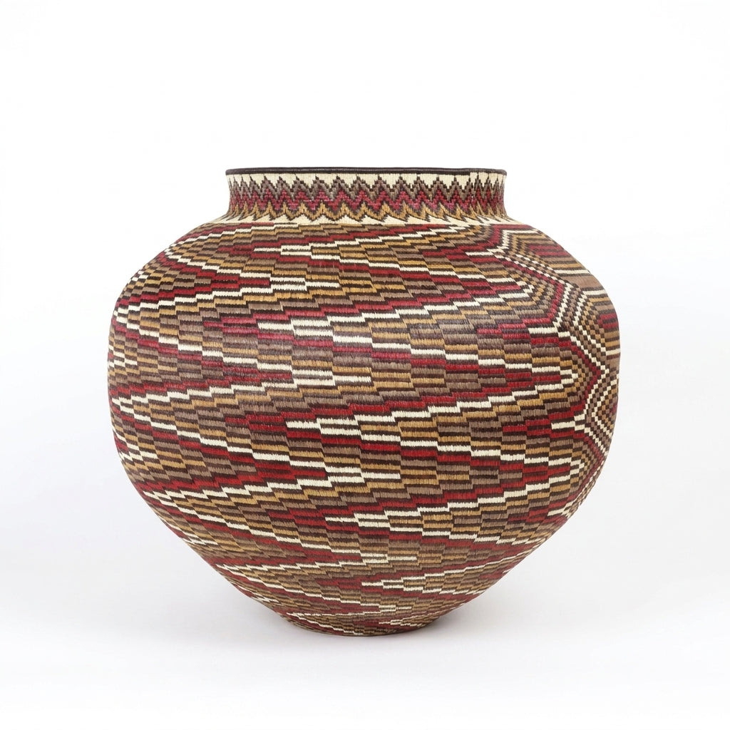 Fiery mosaic hosig di basket, second view