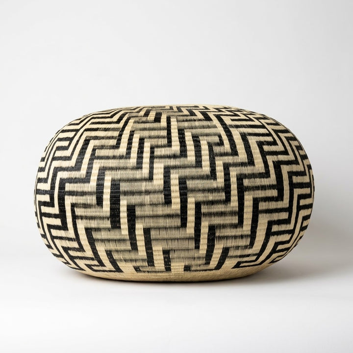 Open Top Black Lightning - Colombian Werregue Basket