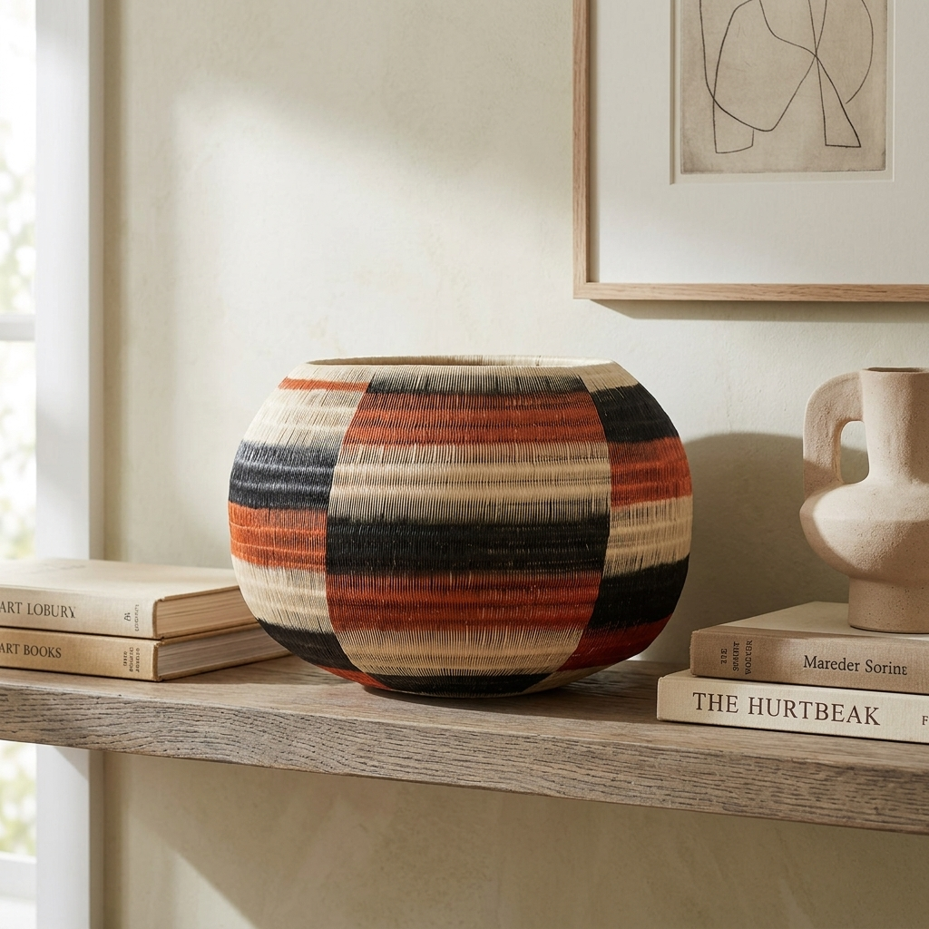 Tairona Woven Decorative Basket