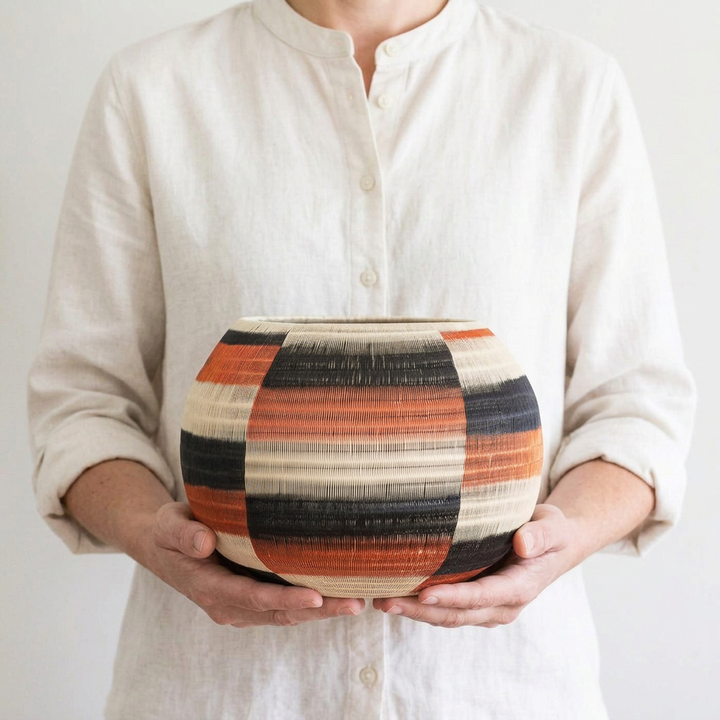 Tairona Woven Decorative Basket