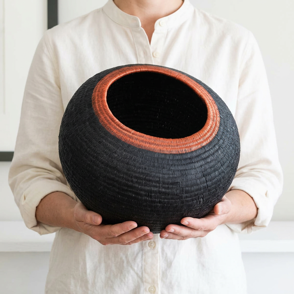 Zafiro Woven Decorative Basket
