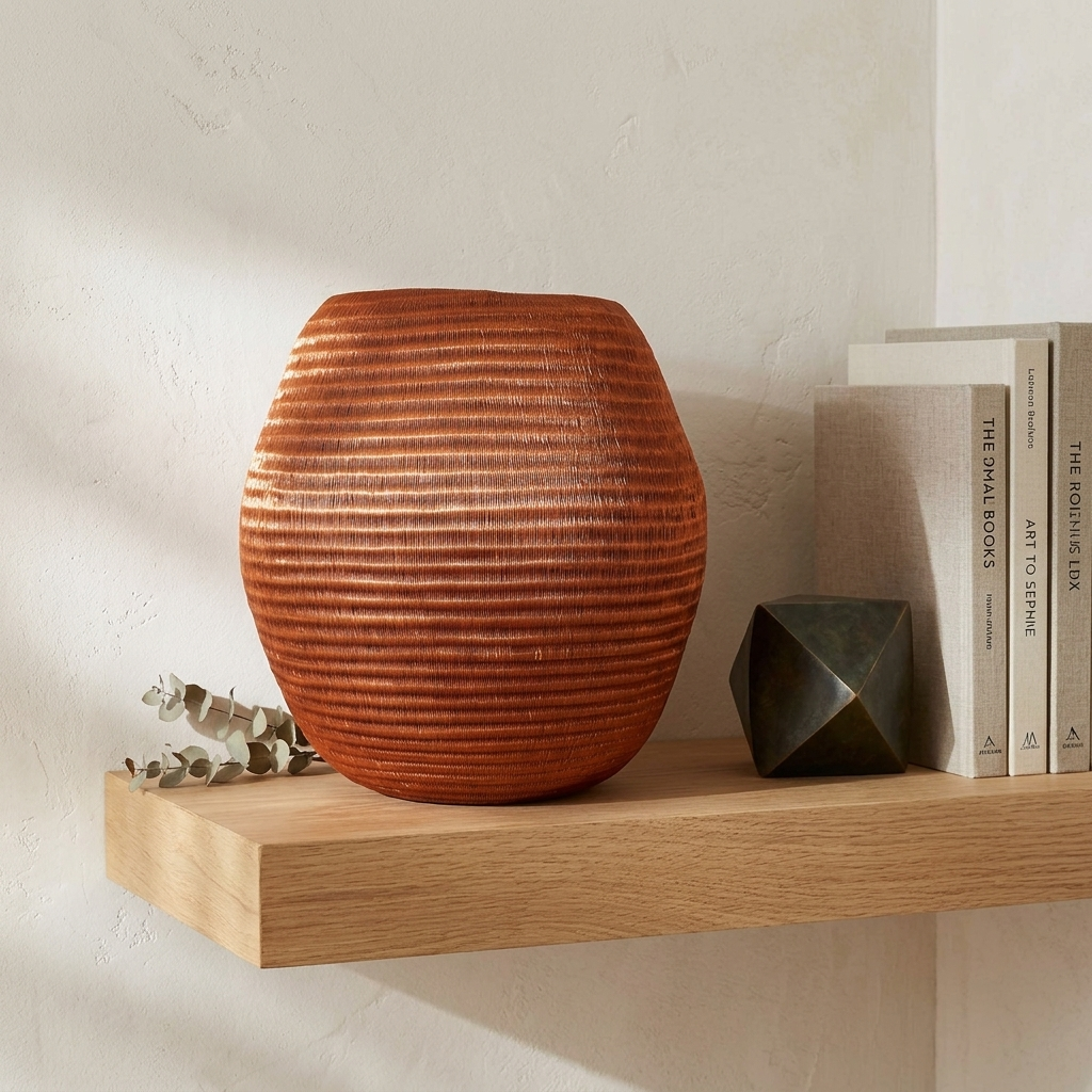 Tapered Woven Decorative Basket