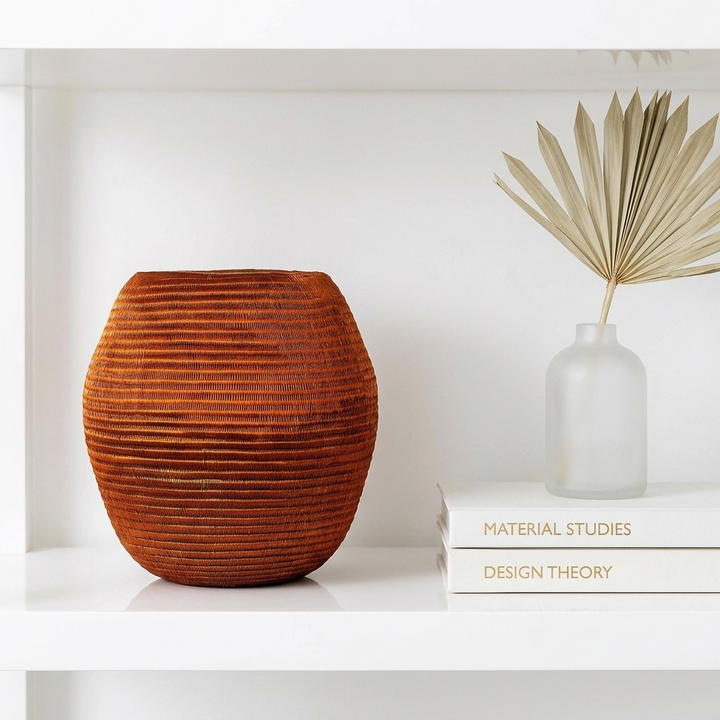 Tapered Woven Decorative Basket