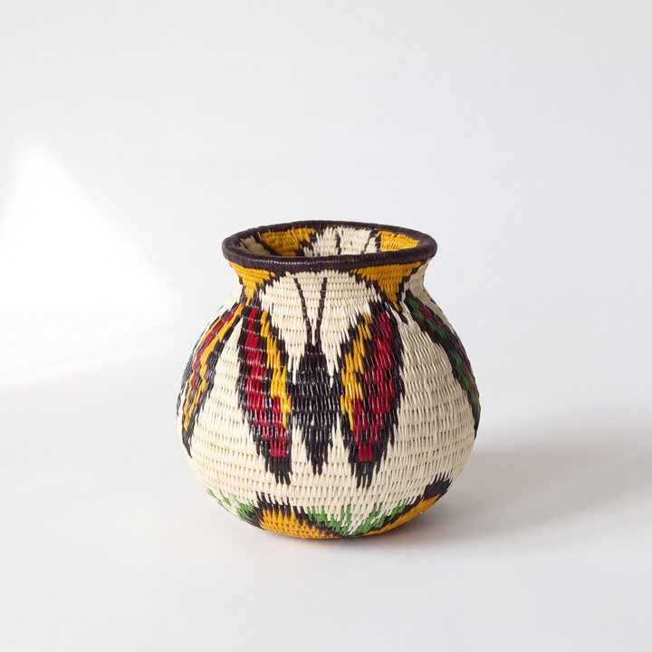 Butterfly Bowl - Panama Wounaan Basket