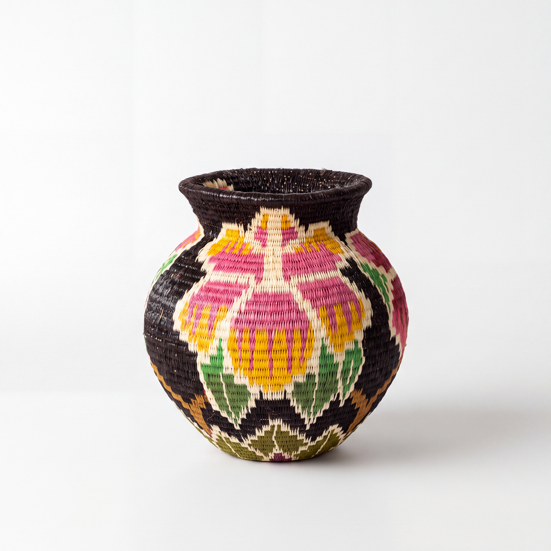 Floral Ring - Panama Wounaan Basket