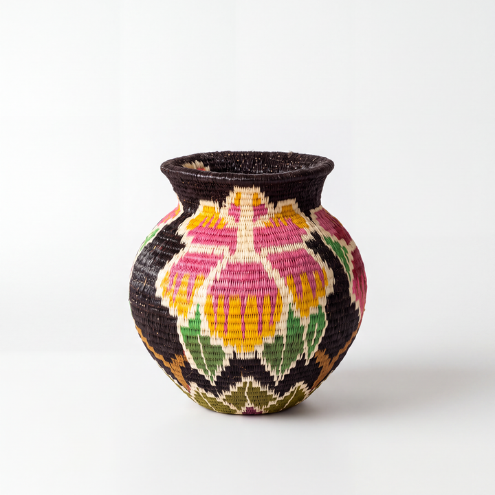 Floral Ring - Panama Wounaan Basket