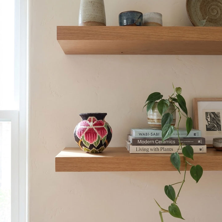 Floral Ring - Panama Wounaan Basket