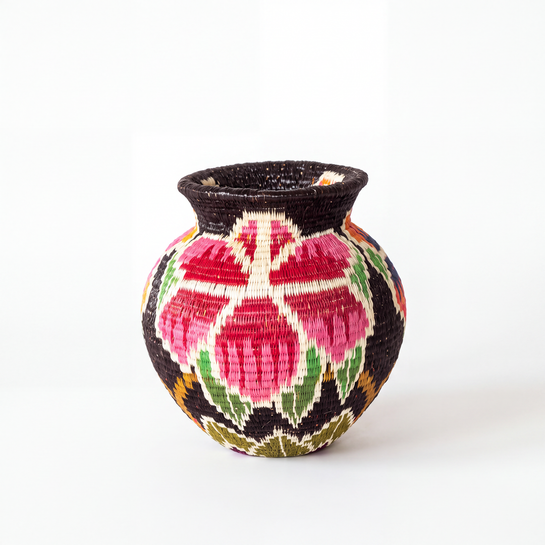 Floral Ring - Panama Wounaan Basket