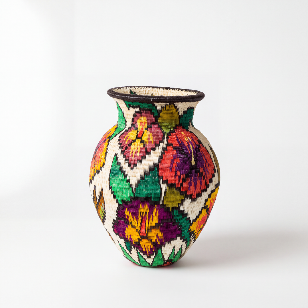 Full Bloom - Panama Wounaan Basket