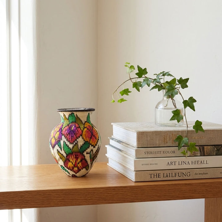 Full Bloom - Panama Wounaan Basket