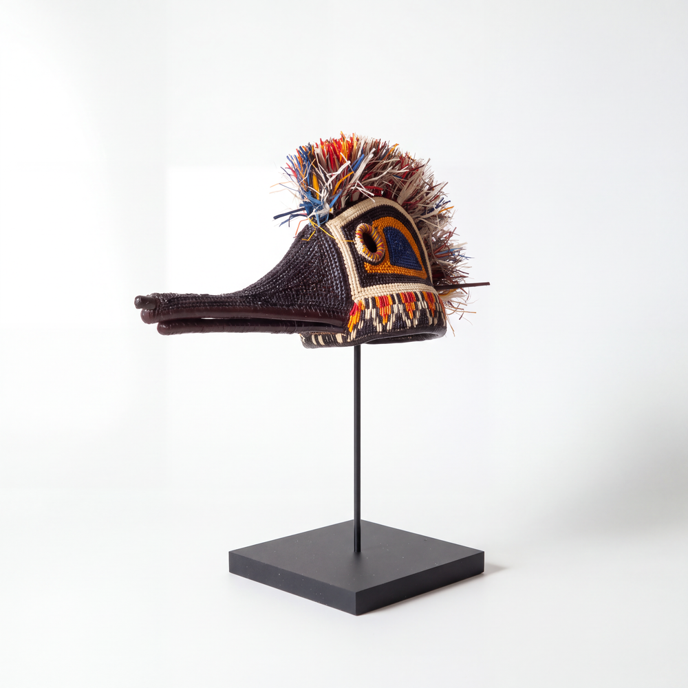 Rainbow Hummingbird - Emberá Woven Mask