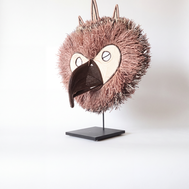 Rose Harpy Eagle - Emberá Woven Mask