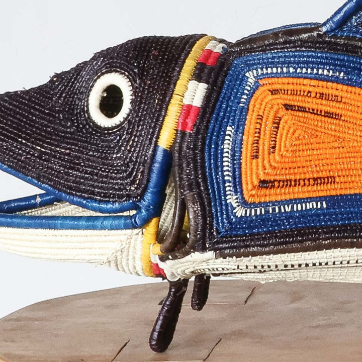 Giant Marlin - Emberá Woven Fish detail