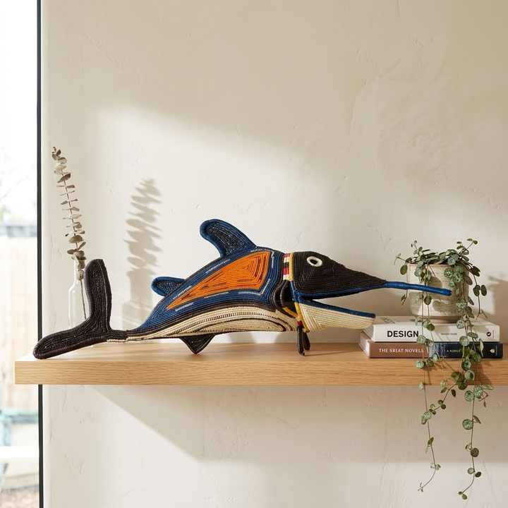 Giant Marlin - Emberá Woven Fish