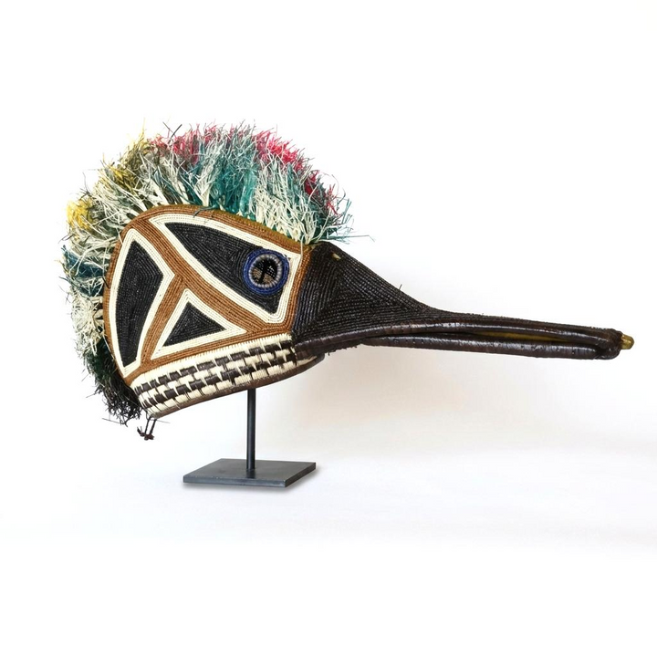 Messenger Hummingbird Woven Animal Mask