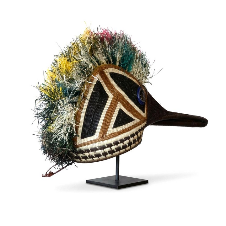 Messenger Hummingbird Woven Animal Mask
