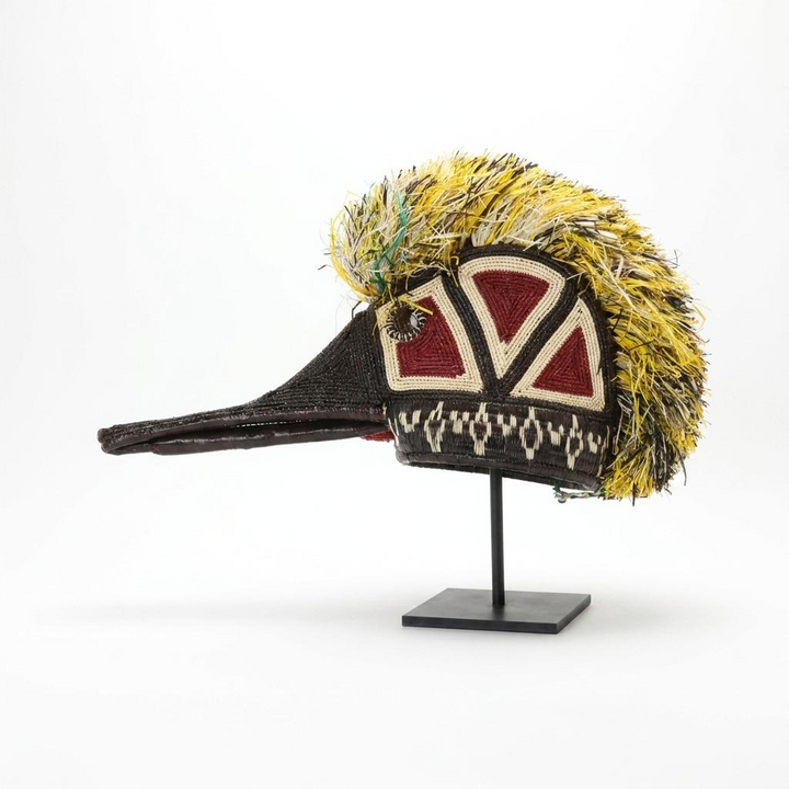 Hummingbird Guardian Mask - Handmade Ceremonial Art