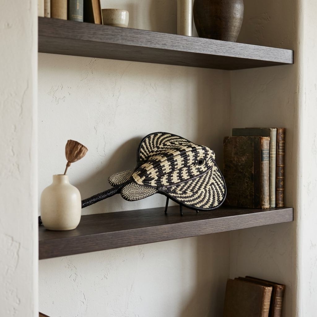 Chevron Woven Stingray - Handmade Embera Art