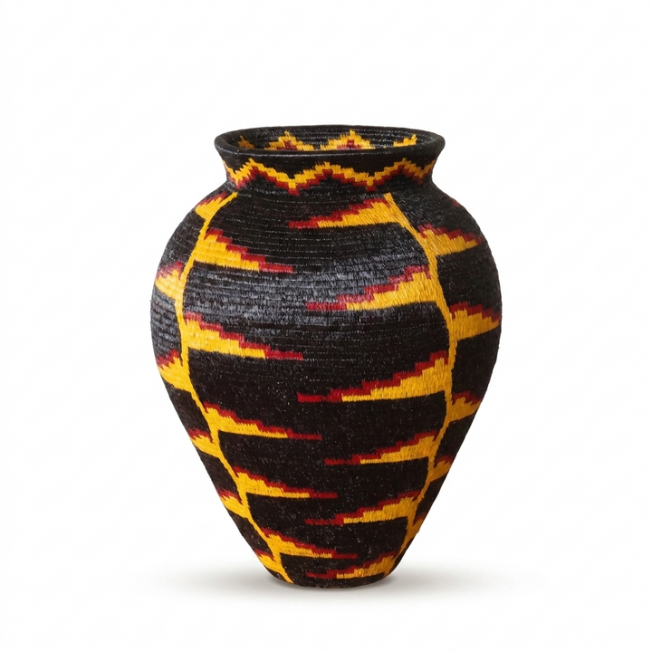 Midnight golden heliconia hosig di basket, second view