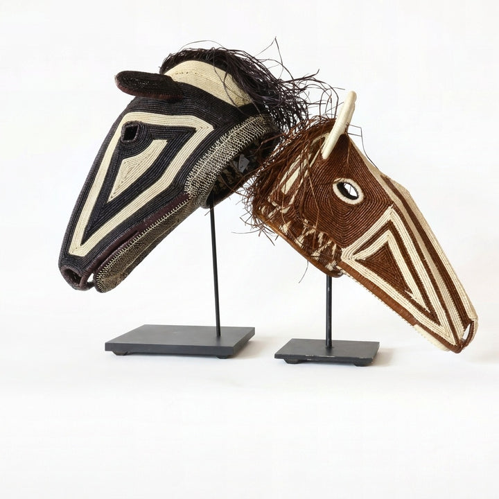 Mask Display Stand with Bendable Arms