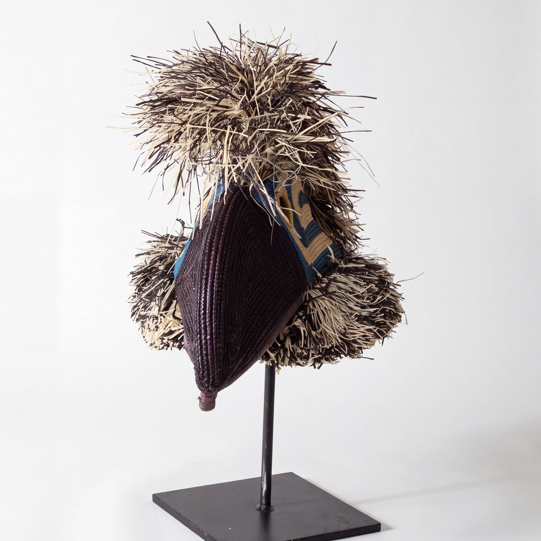 Azure Parrot - Emberá Woven Figure