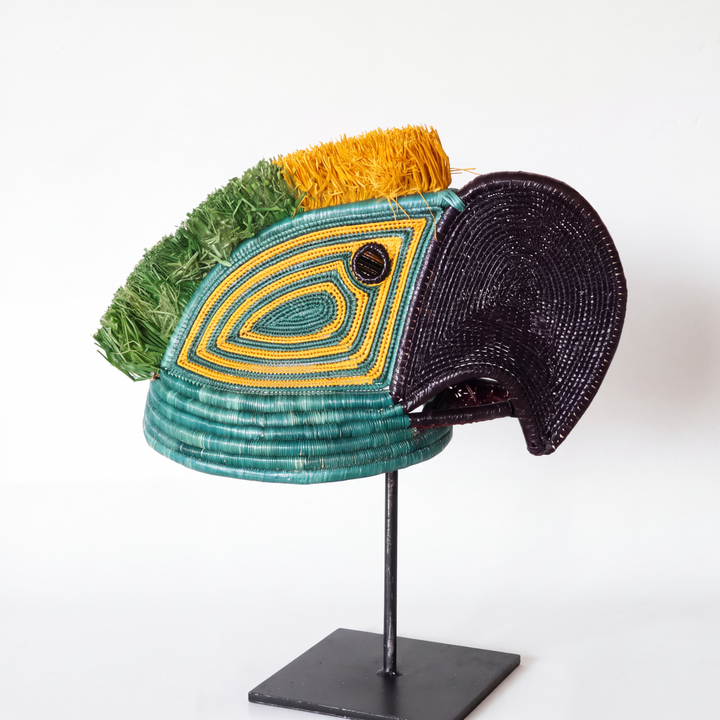 Jungle Parrot - Emberá Woven Figure