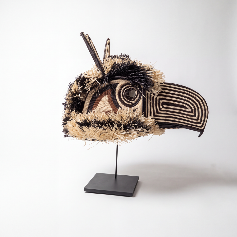 Crested Harpy Eagle - Emberá Woven Mask