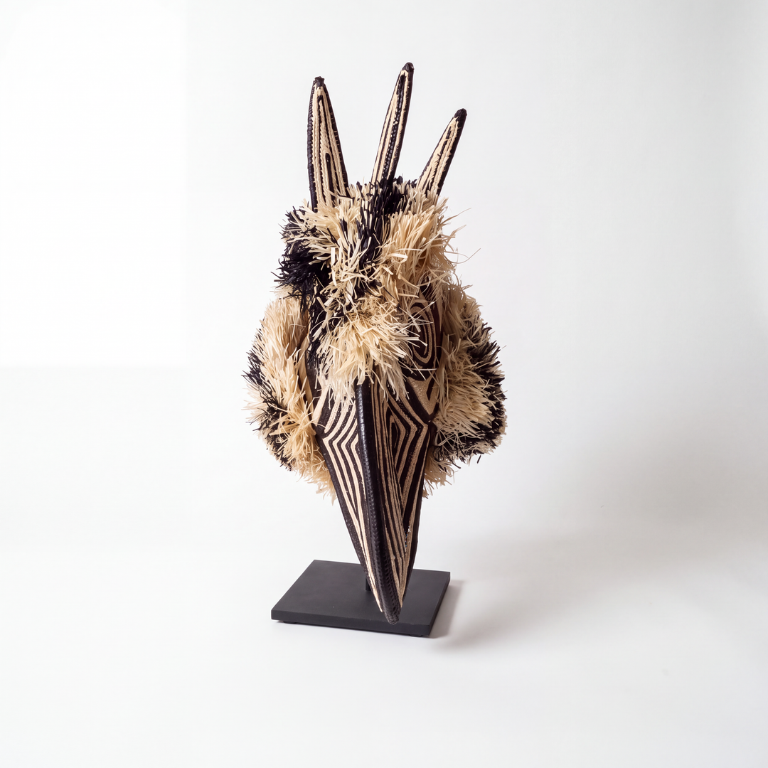 Crested Harpy Eagle - Emberá Woven Mask