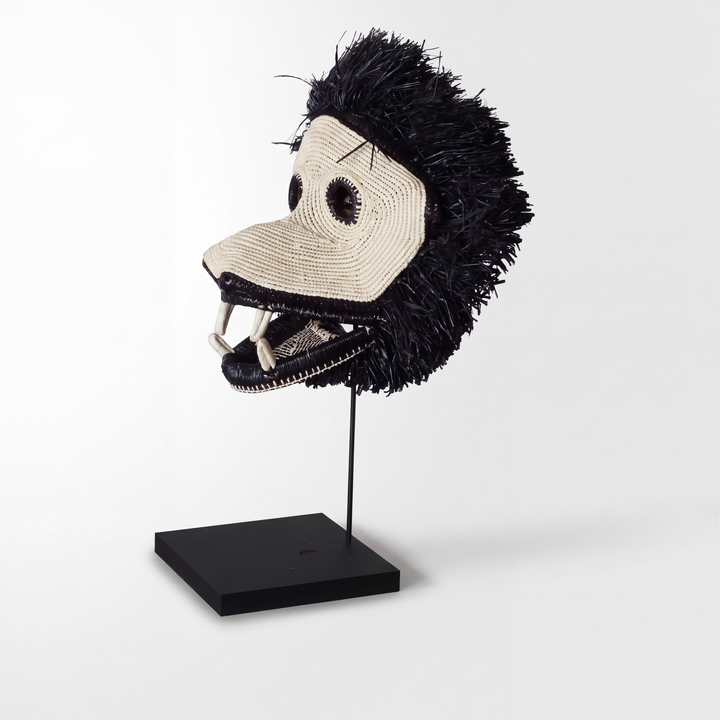 Black Howler - Emberá Woven Figure