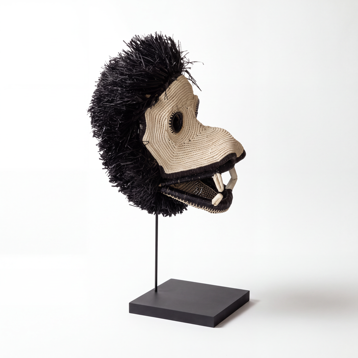 Black Howler - Emberá Woven Figure