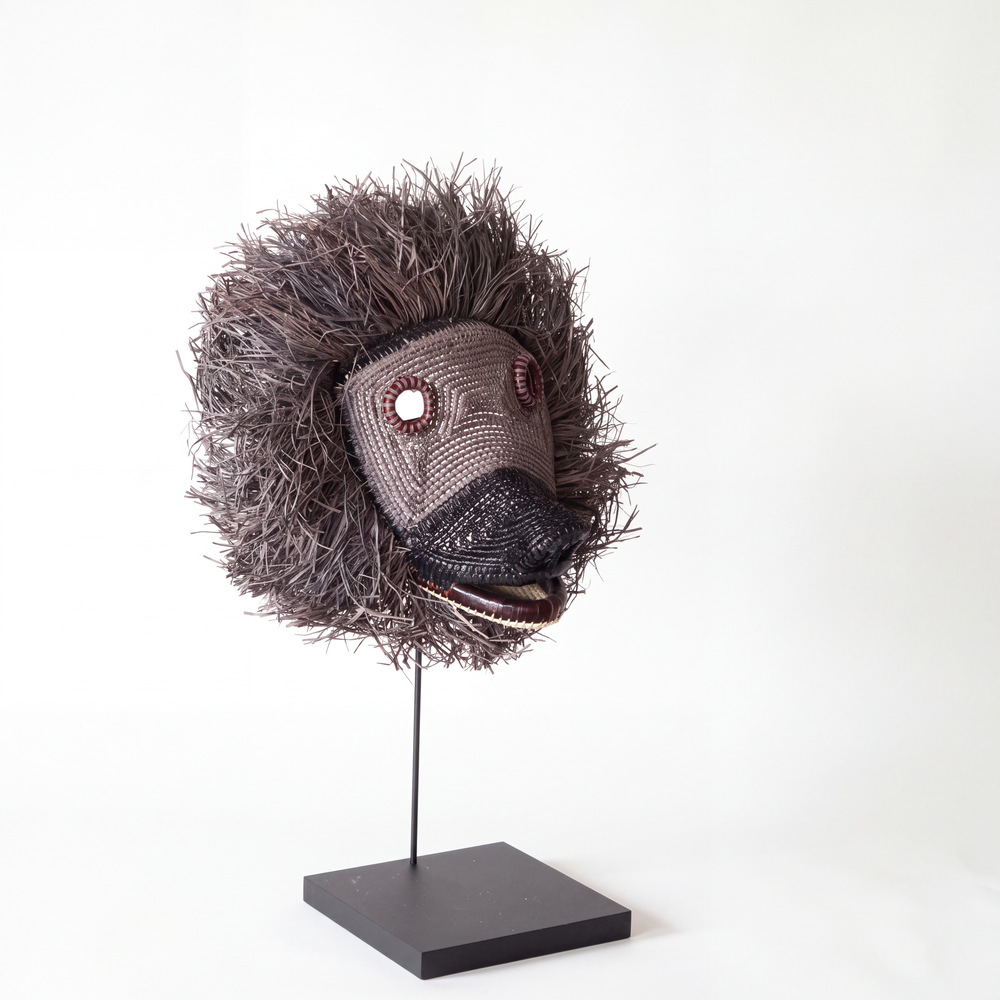 Silver Howler - Emberá Woven Figure