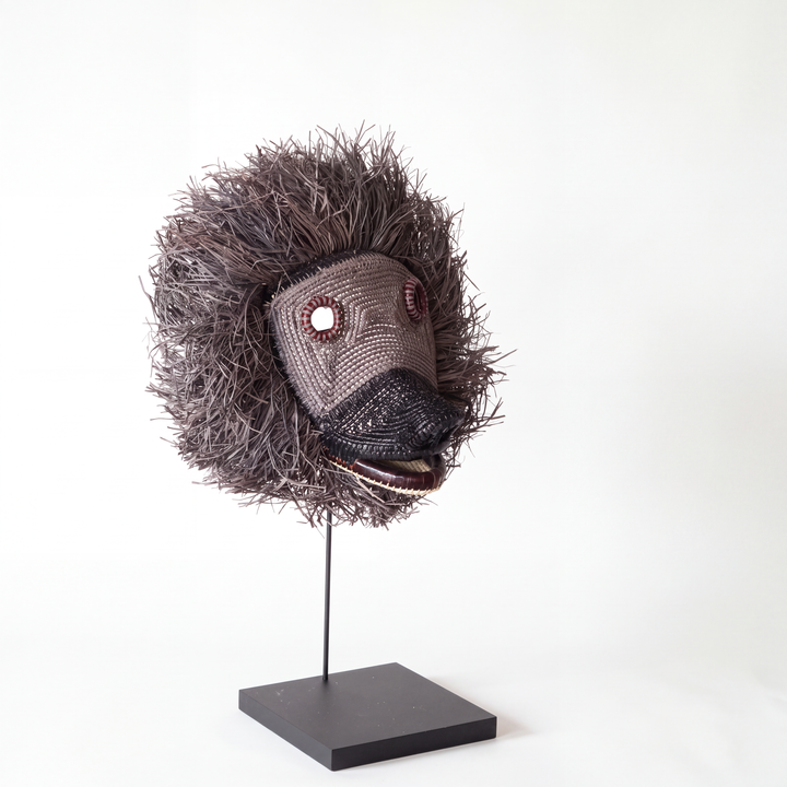 Silver Howler - Emberá Woven Figure
