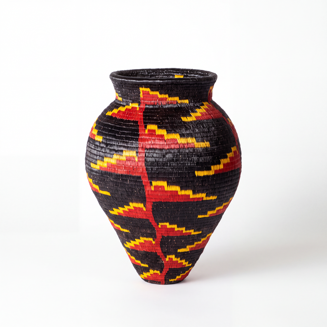 Flame - Panama Wounaan Basket