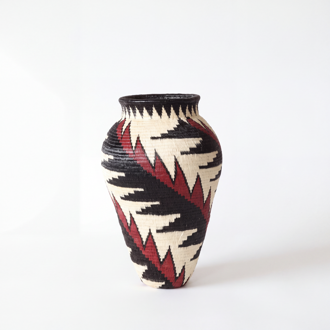 Feather Spire - Panama Wounaan Basket