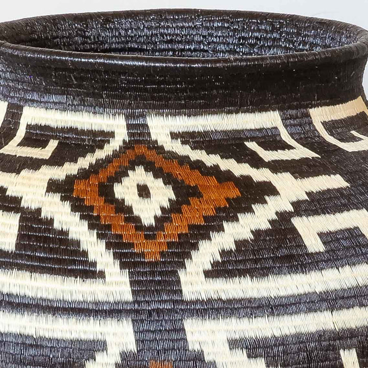 Geometrical - Panama Wounaan Basket detail