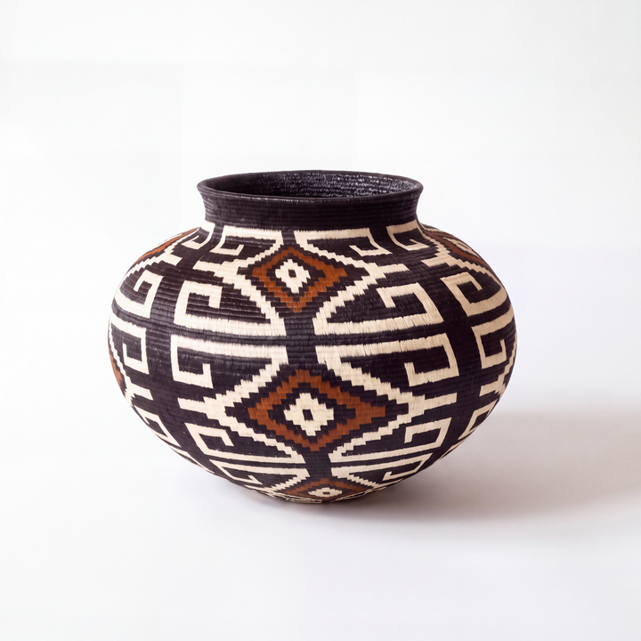 Geometrical - Panama Wounaan Basket