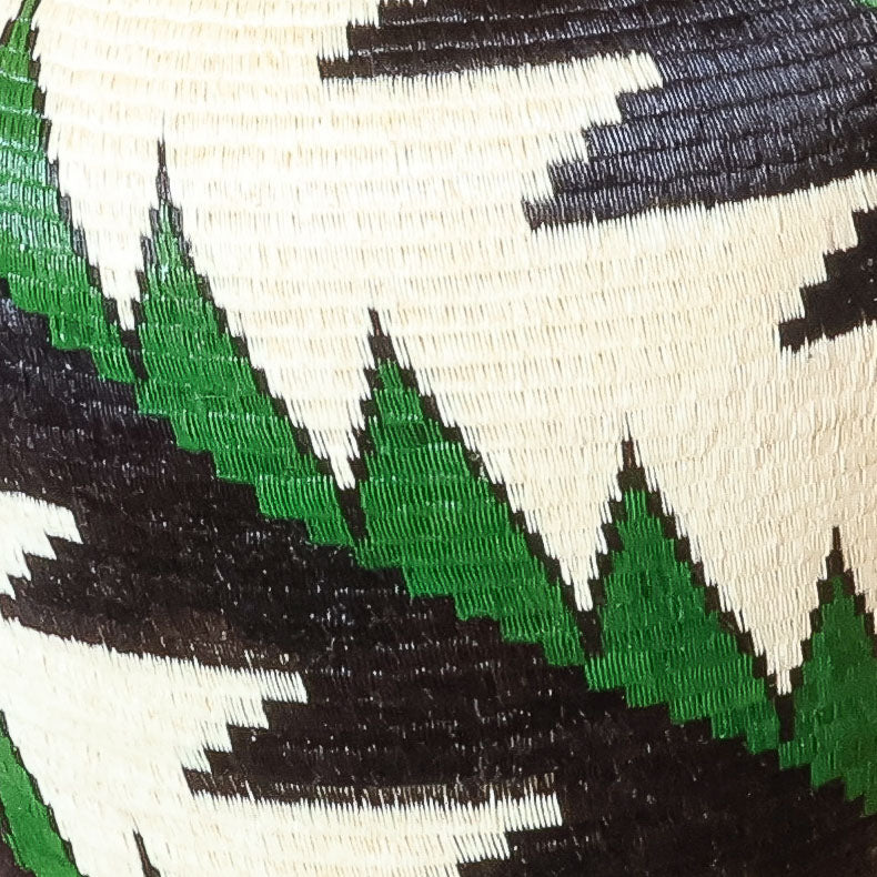 Feather - Panama Wounaan Basket detail