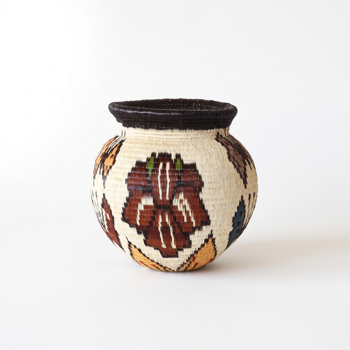 Golden Butterfly Mini - Panama Wounaan Basket