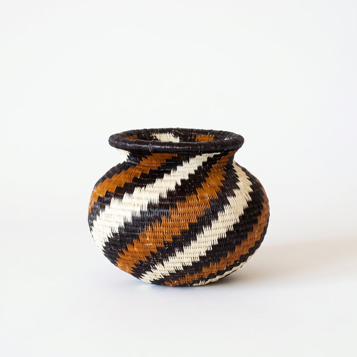 Copper Spiral Mini - Panama Wounaan Basket