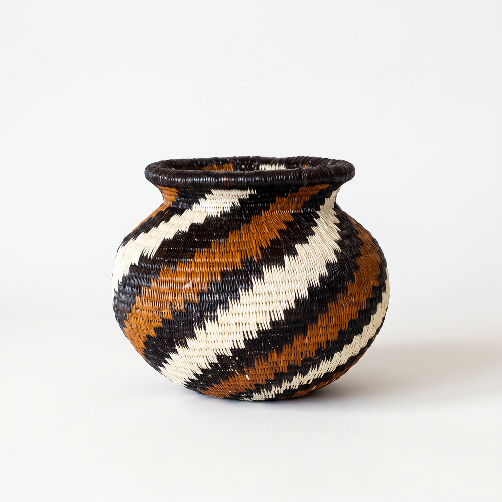 Copper Spiral Mini - Panama Wounaan Basket