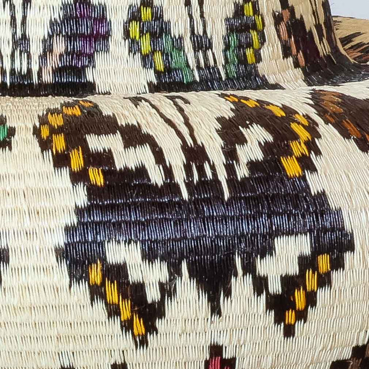 Butterfly - Panama Wounaan Basket detail