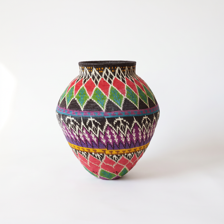 Colourful Cultural - Panama Wounaan Basket