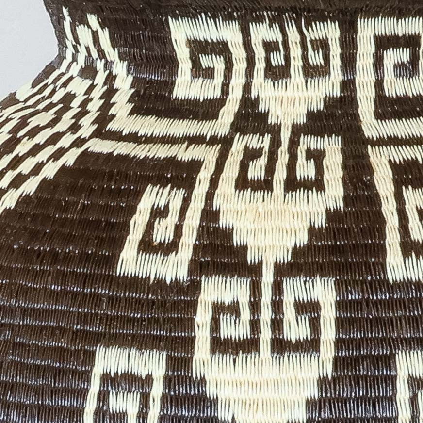 Geometrical II - Panama Wounaan Basket detail