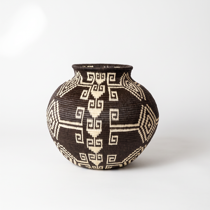 Geometrical II - Panama Wounaan Basket